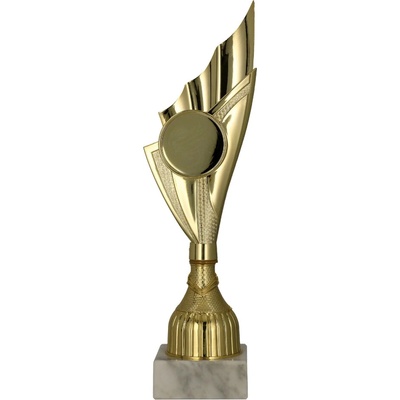 Plastová trofej Zlatá Výška: 28 cm