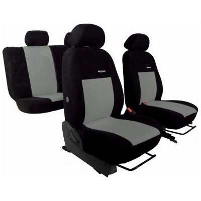 Autopotah Automega Dacia Duster II., 2018 - 2021, Elegance alcantara černo šedé