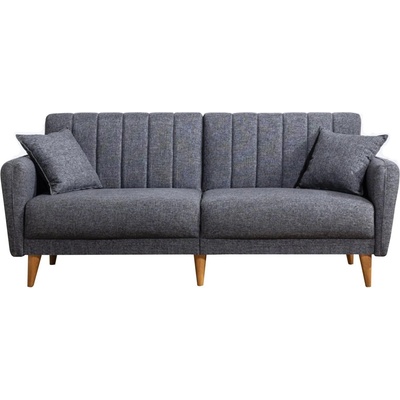 Asir Разтегателен двуместен диван kito тъмносив (as3218)