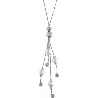 InfinitySilver Strieborný náhrdelník s perlami 21003445