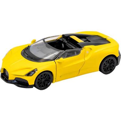 Re-El Toys Метален автомобил Re-El Toys - Bugatti Mistral W16 2023, 1: 43, жълт (0816 Y)