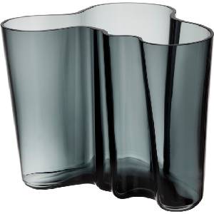 Iittala Ваза Aalto 16 см тъмносива (1020905)