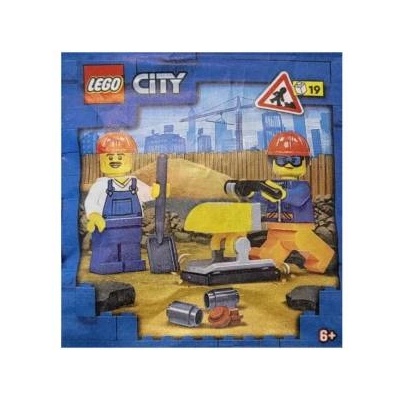LEGO® Конструктор Lego City, Строителна бригада с инструменти, Лимитирана серия, 952305