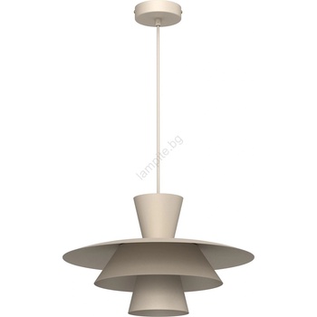 Luminex Пендел на кабел PLATO 1xE27/15W/230V бежов (LU4490)