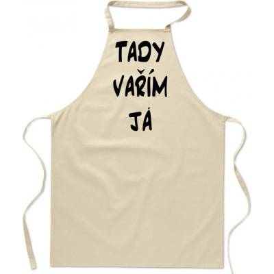 Povidlo.cz Zástěra Tady vařím já Natural