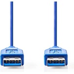 Nedis CCGP61000BU20 USB3.2 USB A щепсел - USB A щепсел, 5 Gbps, 2 m, (USB3.1, USB3.0, USB2.0) (CCGP61000BU20)
