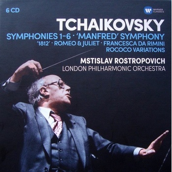 ROSTROPOVICH MSTISLAV: SYMPHONIES 1-6 -BOX SET- CD