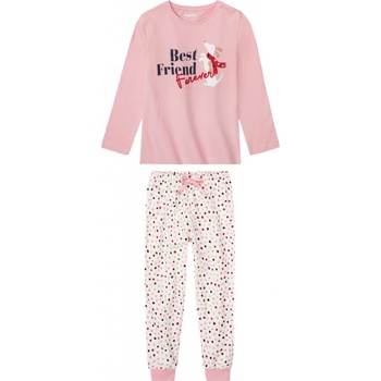 Lupilu dievčenské pyžamo BIO sv.ružová