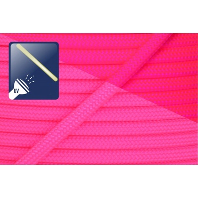 Paracord 550 neonová růžová Jednotka: 50m