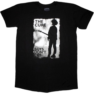The Cure Boys Don't Cry Black & White Black L Дамски Риза (CUREDRS04LB05)