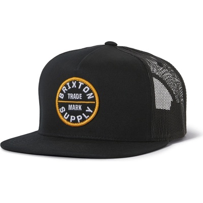 Brixton Мъжка шапка с козирка Brixton Oath MP Trucker Hat Cap - Black / Black - размер One Size (904-4892-0111)