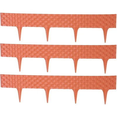 Palisáda RattanPalisade L-2,40 m, terakota, bal. 3 ks, 820x95/200 mm, UV