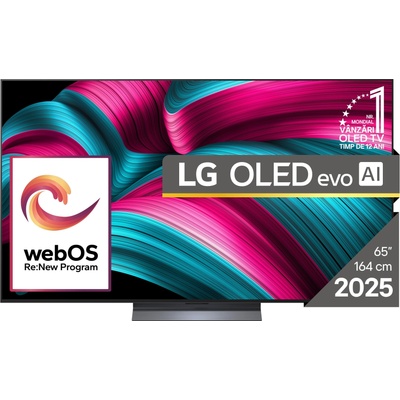 OLED65C51LA, 65" UHD OLED evo, 4K (3840 x 2160), DVB-C/T2/S2, Full Cinema Screnn, Alpha 9 AI 4K Gen8, 120Hz Native (VRR 144Hz), ThinQ AI, HDR10, VRR, NVIDIA G-SYNC, AMD Fre (OLED65C51LA)