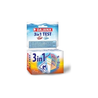 Dajana Test 3in1 pH, GH, KH 50 ks