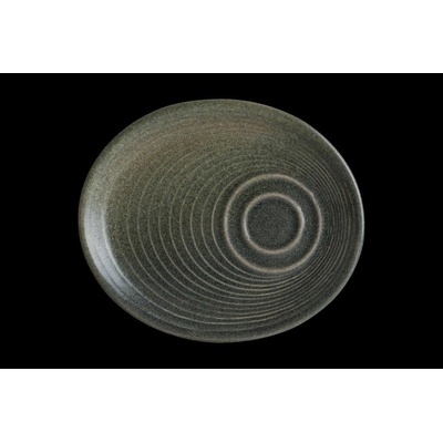 BONNA Mělký snídaňový talíř 200x170 mm Ripple, Hornfels