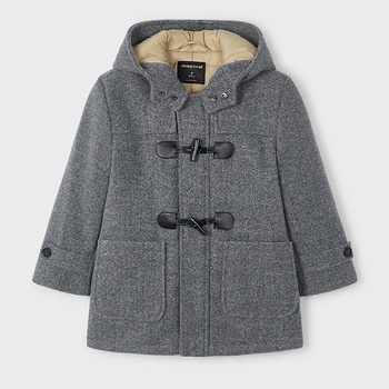 MAYORAL Яке тренч за мини момче в сив цвят Mayoral