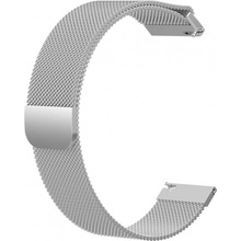 BStrap Milanese remienok na Garmin Vivoactive 3, silver SSG001C0406