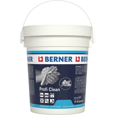 Berner 22387 Čisticí ubrousky Profi Clean 72 ks