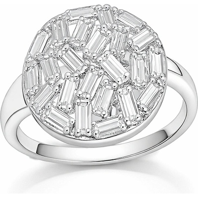 Бяло злато пръстен