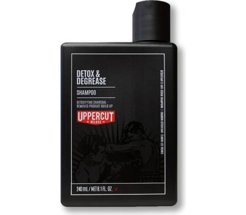 Uppercut Deluxe Detox & Degrease šampón na mastné vlasy 240 ml