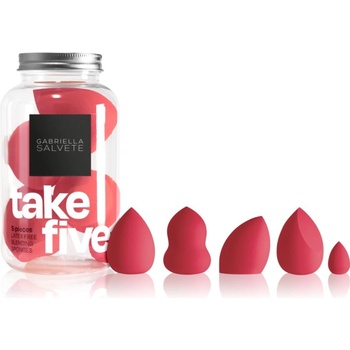 Gabriella Salvete Tools Take Five комплект апликатори за лице цвят Rose 5 бр