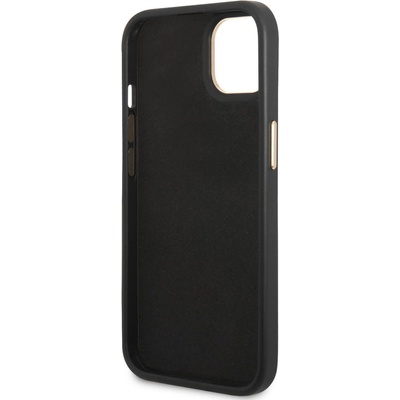 GUESS Гръб Guess PC/TPU 4G Metal Camera Outline Case за iPhone 14/13 - Черен (3666339065201)