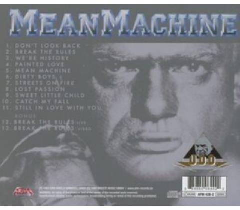 U.D.O. - Mean Machine CD