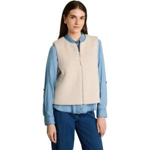 Tom Tailor Елек Tom tailor 1053331 vest - Beige (Urban Olive Green)