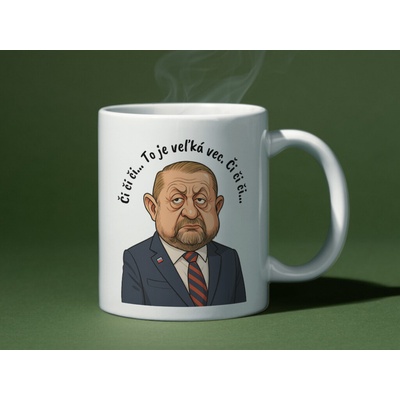 Cuply Keramický hrnček Či či či 330 ml
