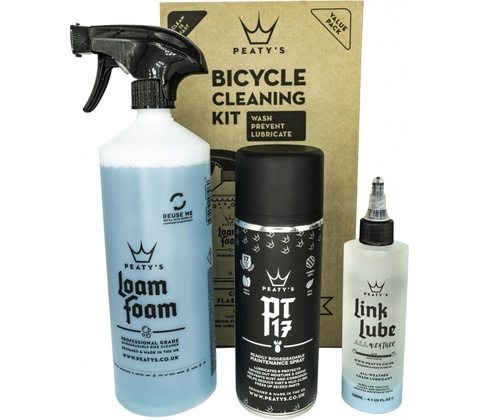 PEATYS PEATY'S GIFT PACK WASH DEGREASE LUBRICATE DRY PGP-CDD-4