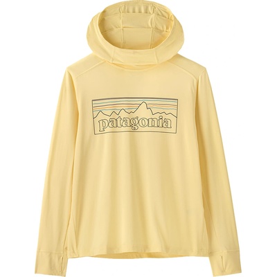 Patagonia Cap Silkweight Hoody Kids Žltá