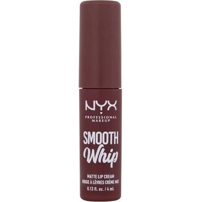 NYX Professional Makeup Smooth Whip Matte Lip Cream rúž s našlehanou texturou pro dokonalé vyhlazení rtů 17 Thread Count 4 ml