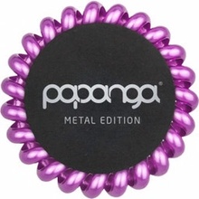 Papanga Metal Edition Big Hairband 1 ks, metalická fialová