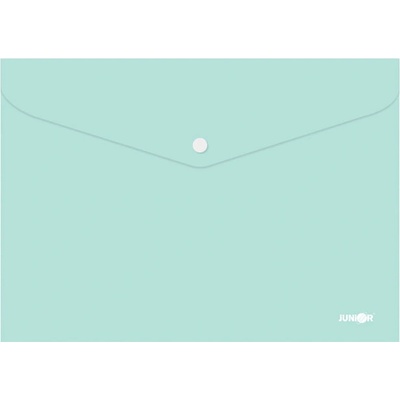 Папка джоб с копче Junior А4 Pastel Св зелен (1303078-19-4672G)