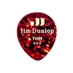 Dunlop 485R-05TH Celluloid Teardrop Перце за китара (485R05TH)