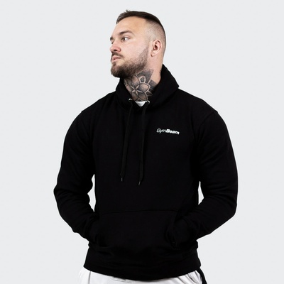 GymBeam mikina Athlete Black White