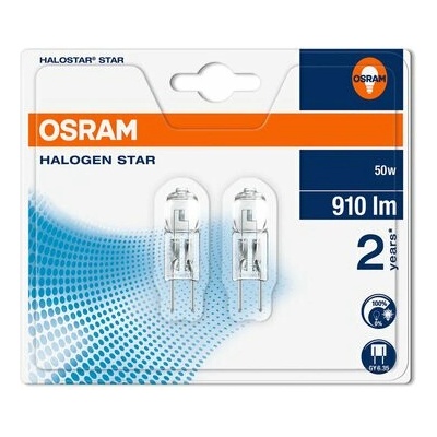 Osram 64440ST Halogénová žiarovka GY6,35 50W 12V 2ks blister