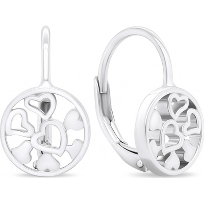Brilio Silver náušnice EA438W