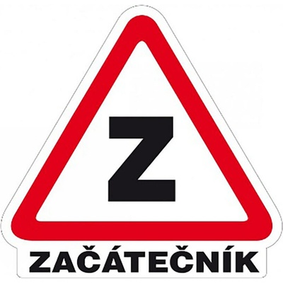 samolepka - ZAČÁTEČNÍK 160x155mm