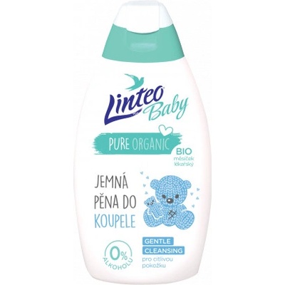 Linteo Baby Pěna do koupele s BIO měsíčkem lékařským 425 ml – Zboží Mobilmania