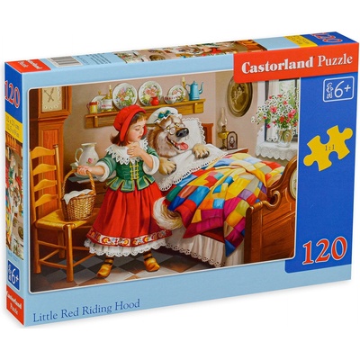 Castorland Пъзел Castorland от 120 части - Червената шапчица (B-13227-1)