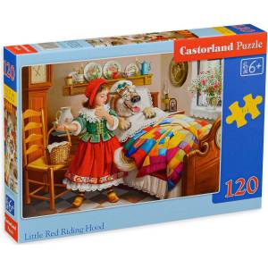 Castorland Пъзел Castorland от 120 части - Червената шапчица (B-13227-1)