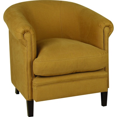 Solenzara Vincent Club Chair NC-716 samet TJ-073 / Graywash Beech P875A