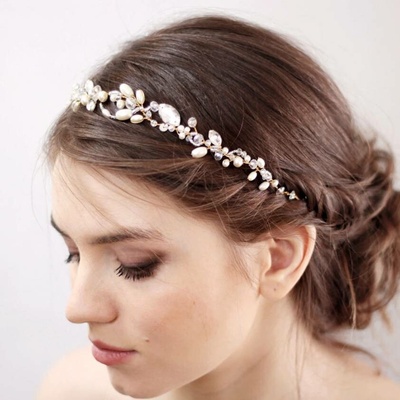 Naishide Jewelry Čelenka do vlasů s perlami