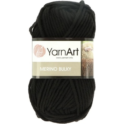 YarnArt Merino Bulky 585 čierna