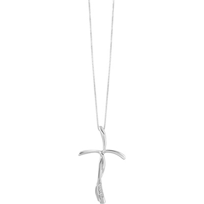 Bliss Дамско златно колие с диаманти Bliss 20101343 (20101343)