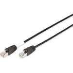 ASSMANN CAT6 S-FTP пач кабел, 2 м, черен (DK-1644-020/BL-OD)