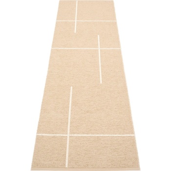 Pappelina Бежова пътека за открито и закрито 70x270 cm Fred Beige - Pappelina (FR6E727)