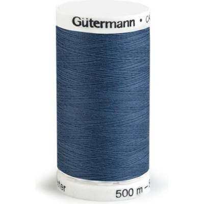 Polyesterové nite Gütermann návin 500 m Farba: 068 Blue Indigo