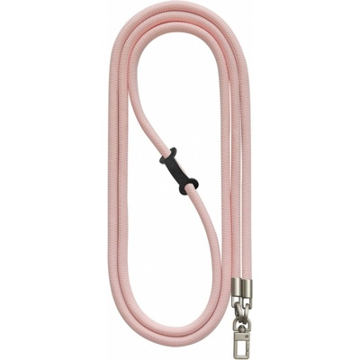 Luxusní šňůrka na mobil TopQ Royal Cord Silver světle růžová 8 mm 128843 – Zboží Živě